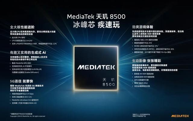 REDMI确定首发！联发科全新处理器亮相(图4)