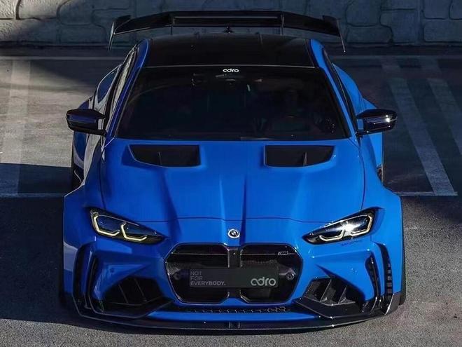 新一代宝马M4渲染图发布!大双肾被取消外形竟长得像野马?(图4)