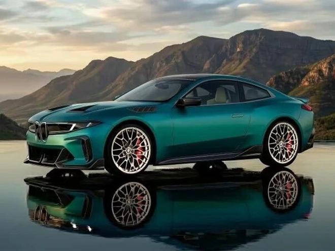 新一代宝马M4渲染图发布!大双肾被取消外形竟长得像野马?(图6)